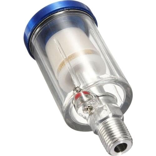 Spray Gun Air Line Mini Filter Water Trap Clear Painting Moisture For Airlines
