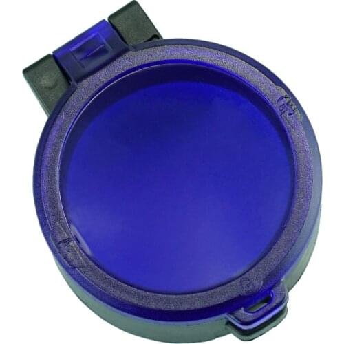 EAGTAC Blue Filter w/ Flip Cover (plastic) for T G S M Series LED Flashlight