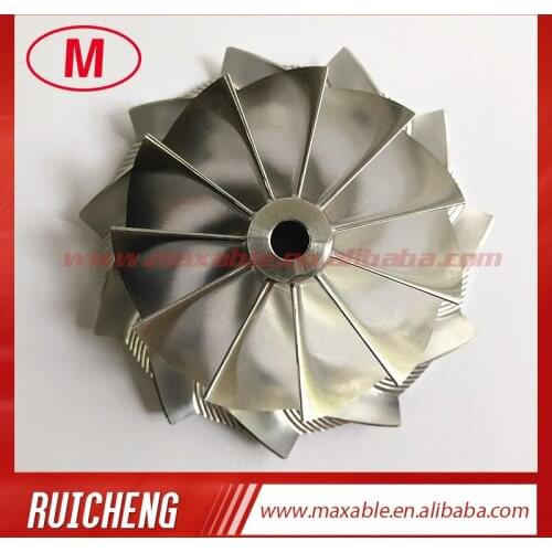 T04B 409179-0028 59.00/76.13mm 11+0 blades high performance turbocharger billet/milling/aluminum2618 compressor wheel