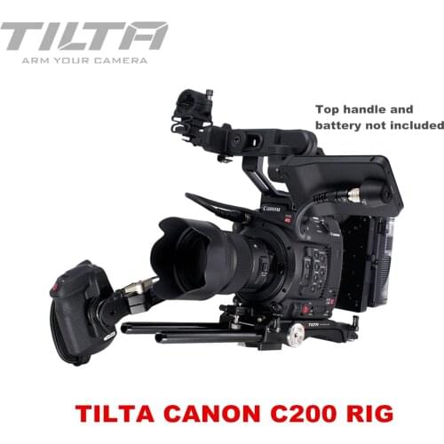 Tilta ES-T26-A Rig Kit For CANON C200 Camera Rig Quick Release Baseplate Extension arm V-lock or Anton Mount Plate