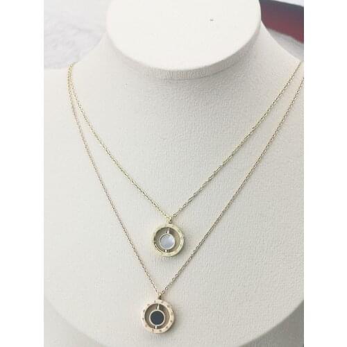 European and american classic women luxe leopard head necklace steel