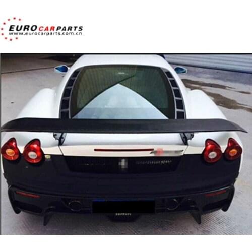 Christmas gift F430 rear wing fit for asi style Frp material or carbon fiber material rear spoiler for F430