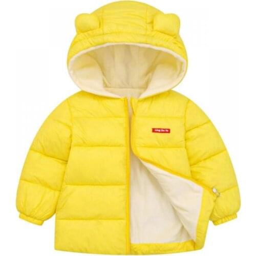 Winter Kids Jacket for Girls Coats Boys Hooded Outerwear Cotton Childrens Clothing Thicken Warm Down Jacket Infant Baby Clothes