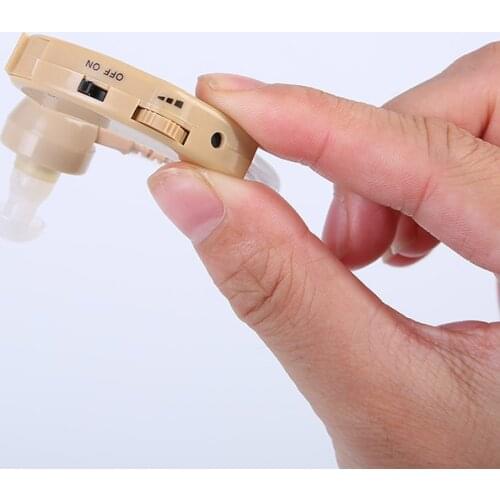 Zoss Adjustable Hearing Aid for The Elderly / Hearing Ear-hook Digital Audio Hearing Aid Ear Care Device High Quality Boxed