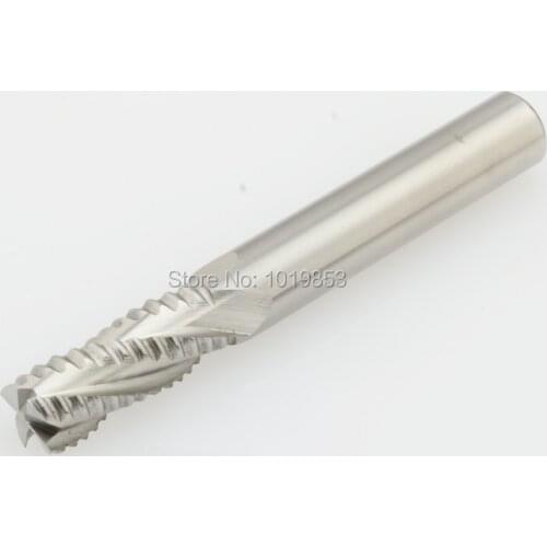 10X10X25X75 High speed steel square HSS end mill straight shank milling cutter for rough machining