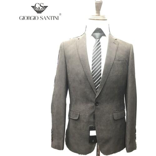 2020 Stylish Mens Casual Slim Fit Formal One Button Suit Blazer Coat Jacket Tops New Plus Size