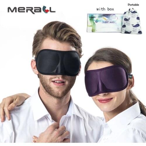 3D Ultra-soft breathable fabric Eyeshade Sleeping Eye Mask Portable Travel Sleep Rest Aid Eye Mask Cover Eye Patch sleep mask