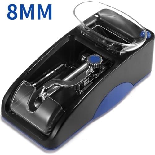 8mm EU Plug Electric Easy Automatic Cigarette Rolling Machine Tobacco Injector Maker Roller Drop Shipping Smoking Tool