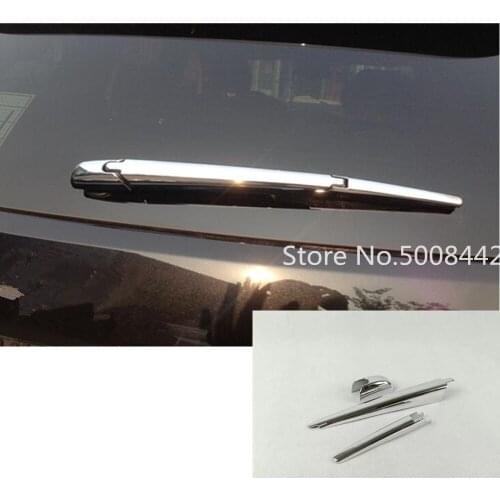 Car ABS Rear Back Glass Wiper Wash Nozzle Frame Trim Tail Window Trim For Jeep Grand Cherokee 2014 2015 2016 2017 2018 2019 2020