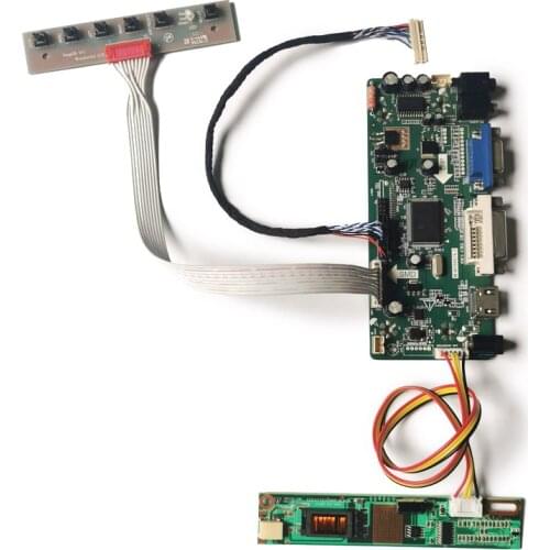 Screen For QD15XL02/QD141X1LH02/QD141X1LH06 VGA+DVI LVDS 20-Pin M.NT68676 1CCFL 1024*768 display controller board DIY kit