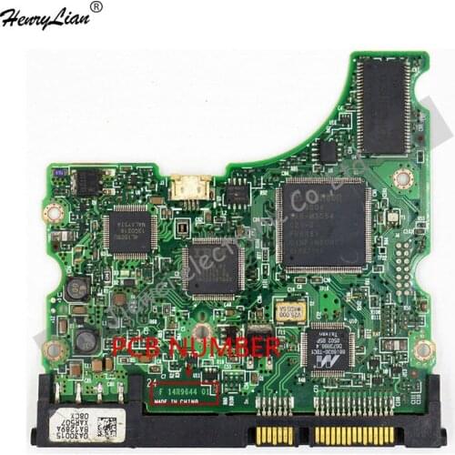 HDD PCB FOR /LOGIC BOARD/BOARD NUMBER:F 14R9644 01 MAIN CONTROLLER IC:0A29004 /STICKERS:0A30015