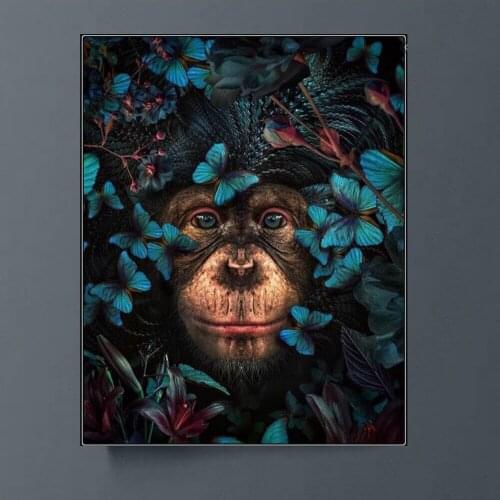 Square/round diamond 5D DIY diamond painting flower bush cat fox tiger lion rabbit brown bear monkey 3D embroidery cross stitch