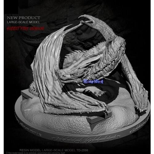 Wong Work Unpainted Resin 140mm Unassembled Garage Kits GK Model Kit Figure TD-2598