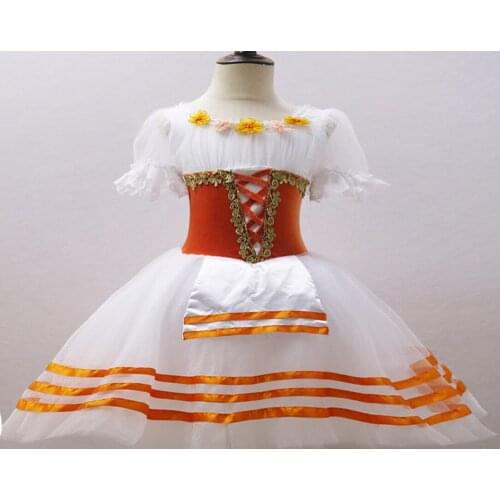 New ballet tutu skirt dance tulle dress Gisele Girls Dance wear .BT-02