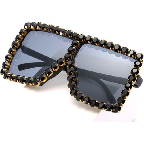 Fashion Baby Diamond Square Children Glasses New Luxury Rhinestone Frames Eyeglasses Kids Eye Frame Eyewear Vintage Glasses