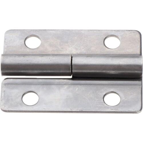 Right-Butt Hinges Silver Tone for Cabinet Drawer ，Marine Boat Home Furniture Hardware Door Hinge