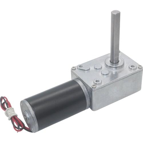 5840-31ZY gear motor Shaft Length 51MM 12V 24V In DC Motor High Torque Worm Geared Motor