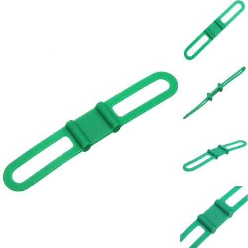 Good deal Cycling Bike Bicycle Silicone Elastic Rubber Strap Bandage Tie Flashlight Holder bicycle Accessories color random
