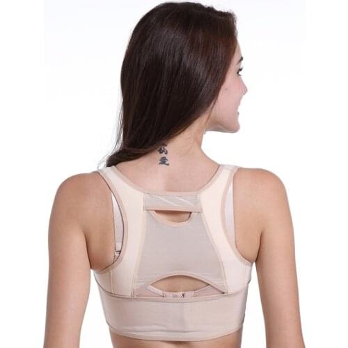 1PC Women Chest Posture Corrector Support Belt Body Shaper Corset Adjustable Shoulder Back Brace Back Pain corretor de postura