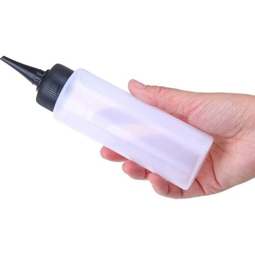 150ml Hair Cleaning Bottles Barber Applicator Empty Bottle Dry Washing Pot Tool