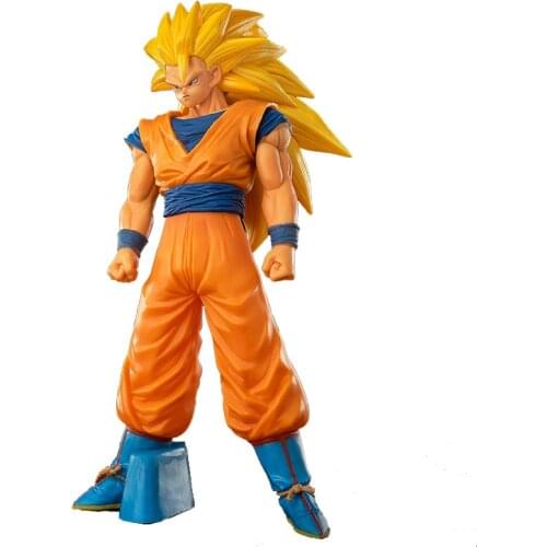 30cm Dragon Ball Super Z Anime Figure Super Saiyan 3 Goku Action Figure PVC Collections Model Toys Birthday Gifts for Children