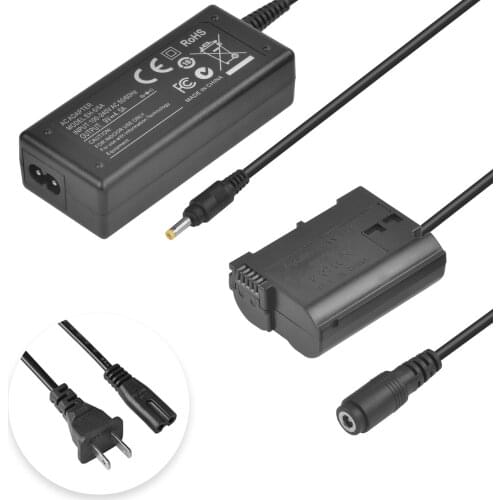 EP-5B AC DC Power Adapter EN-EL15 Dummy Battery Kit for Nikon Z6 Z7 D7500 D7200 D7000 D7100 D750 D780 D800 D810 D850 1V1