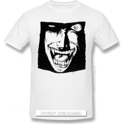 Hellsing Manga Abraham Van Helsing Anime Novelty TShirt For Men Alucard Face Pure Cotton T Shirt Birthday Gifts Tops 3XL
