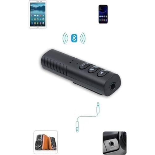 Car Transmitter Auto Receiver Car Bluetooth Receivers Universal 3.5mm jack Hands free Bluetooth Speaker Music Car Bluetooth Aux