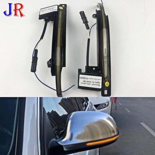 For Audi A3 8P A4 A5 B8 Q3 A6 C6 4F S6 S4 S5 S6 A8 D3 8K S8 Dynamic Blinker LED Turn Signal Side Indicator Mirror Light