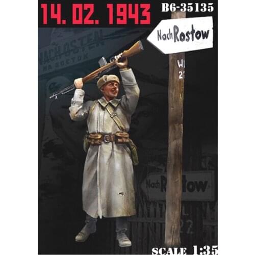 1/35 Resin Model Figure GK， Unassembled and unpainted kit