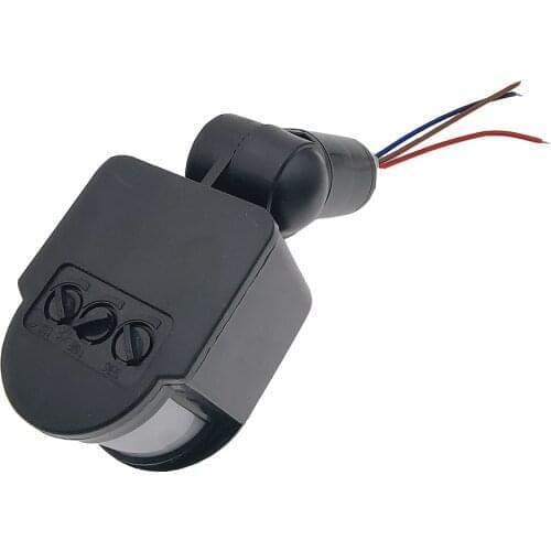 Infrared PIR Motion Sensor Switch Motion Sensor Light Switch with LED Light Automatic Outdoor AC 220V Infrared Detector