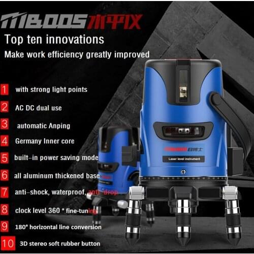 Laser Level Outdoor Green Level Level Super Light Line Finder 5,3,2 Line Marker