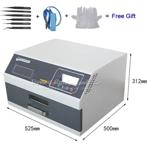 LY 962C Digital Display 110V 220V 2400W Programmable Reflow Oven SMD Soldering Station 400*330*30mm Welding Area