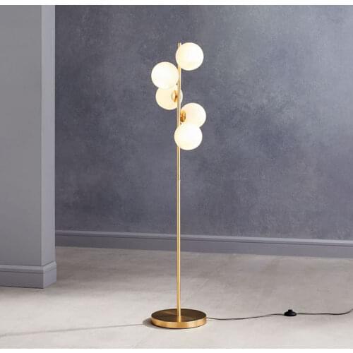 Postmodern minimalist bedroom floor lamp creative ball living room sofa dining room study floor lamp