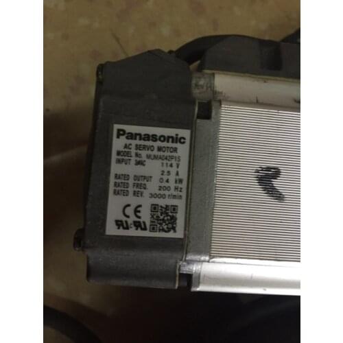 MUMA042P1S servo motor , used in good condition . 80% appearance new , good working , free shipping