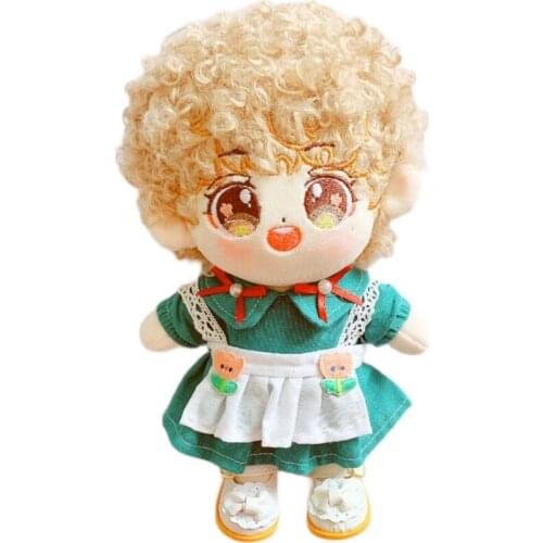 [MYKPOP]KPOP Dolls Clothes - Dress 2pcs Set for 20cm Dolls(without doll) Fans Collection SC21052611