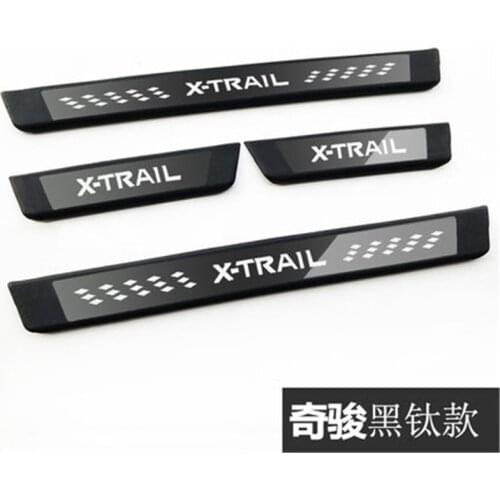 Stainless steel Plate Door Sill Welcome Pedal Car Styling Accessories For Nissan X-TRAIL T32 2014-2019Car Styling