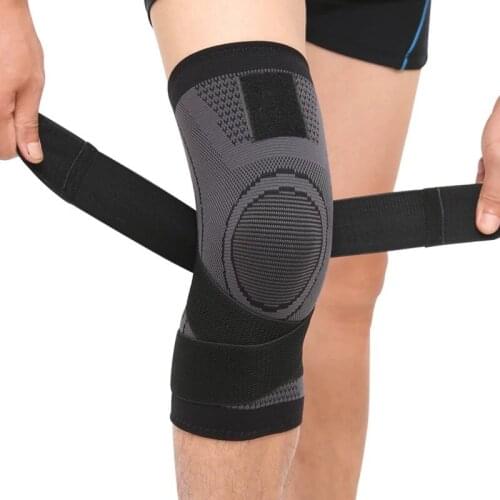 Outdoor Mens and Womens Sports, Running, Basketball, Climbing, Pressurized Riding, Knitted Knee Pads, Nylon Knee Pads