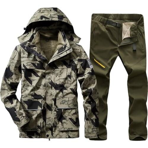 2020 Latest Winter Mens Ski Suit Waterproof Windproof Super Warm Snow Ski Jacket +Pants Set Outdoor Sports Snowboard Coat Suit