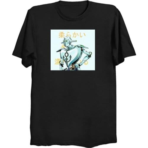 New 2021 Jojos Bizarre Adventure Printed T Shirt Men Japanese Anime Male Tshirt Short Sleeve Funny T Shirts