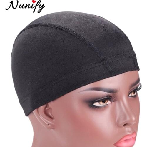 Nunify 15Pcs/Set Hair Net Wig Cap For Making Wigs Spandex Net Elastic Dome Cap Mesh Cap Spandex Dome Wig Caps For Making Wigs