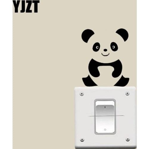 Cute Funny Panda Vinyl Wall Decal Decor Switch Sticker Animal 8SS-0020