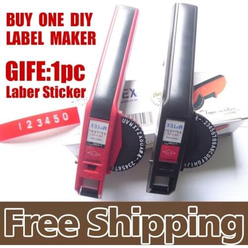 Office gift label adhesive tagging gun, DIY label maker, scrapbooking marker embosser