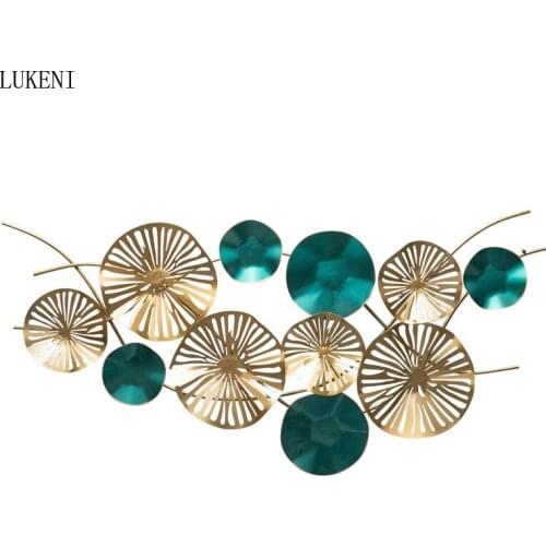 Postmodern Minimalist Wrought Iron Wall Decoration Wall Hanging Background Wall Home Wall Living Room Porch Decoration Ornaments