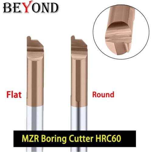 BEYOND MZR Type Small Path Boring Tool Tungsten Steel Inner Hole Digital Carbide Boring Cutter Alloy Carbide CNC Machine