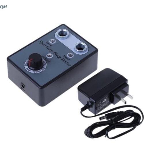 Car Spark Plug Tester With Adjustable Double Holes Ignition Testers Circuit Testing Analyzer 13MF