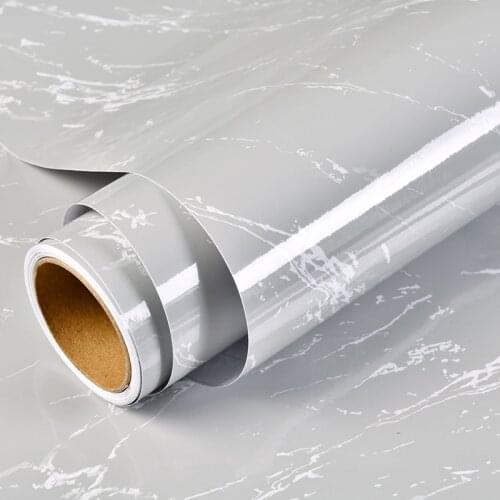 Thickened self-adhesive marble stickers kitchen waterproof and oil-proof washable wallpaper table cabinet countertop wallpaper g