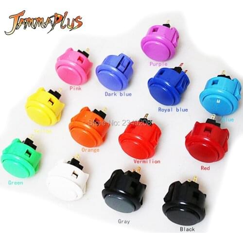 High Quality Japan OBSF -30 SANWA Push Button MAME Jamma 30mm Arcade Push Button For DIY Game Machine Accessories