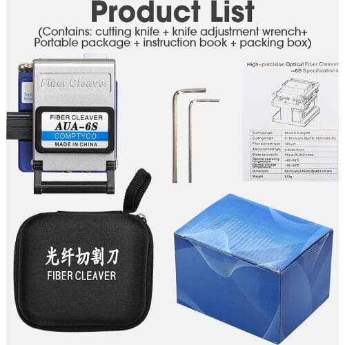 New FTTH High Precision cutting tool AUA-6S/61S/7S/71S Optical Fiber Cleaver Cable Cutting Knife Fiber Cleaver