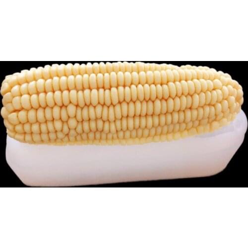 1PC 3D Corn Corn fondant molds cake decorating tools Creative Sandwich Silicone Mold Mousse Simulation Ice Cream Chocolate mold